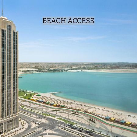 Wyndham Grand Doha West Bay Beach Exteriör bild Beach access
