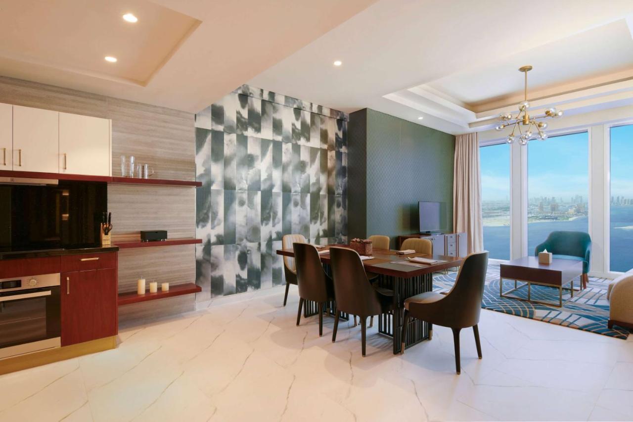 Wyndham Grand Doha West Bay Beach Exteriör bild A typical apartment interior